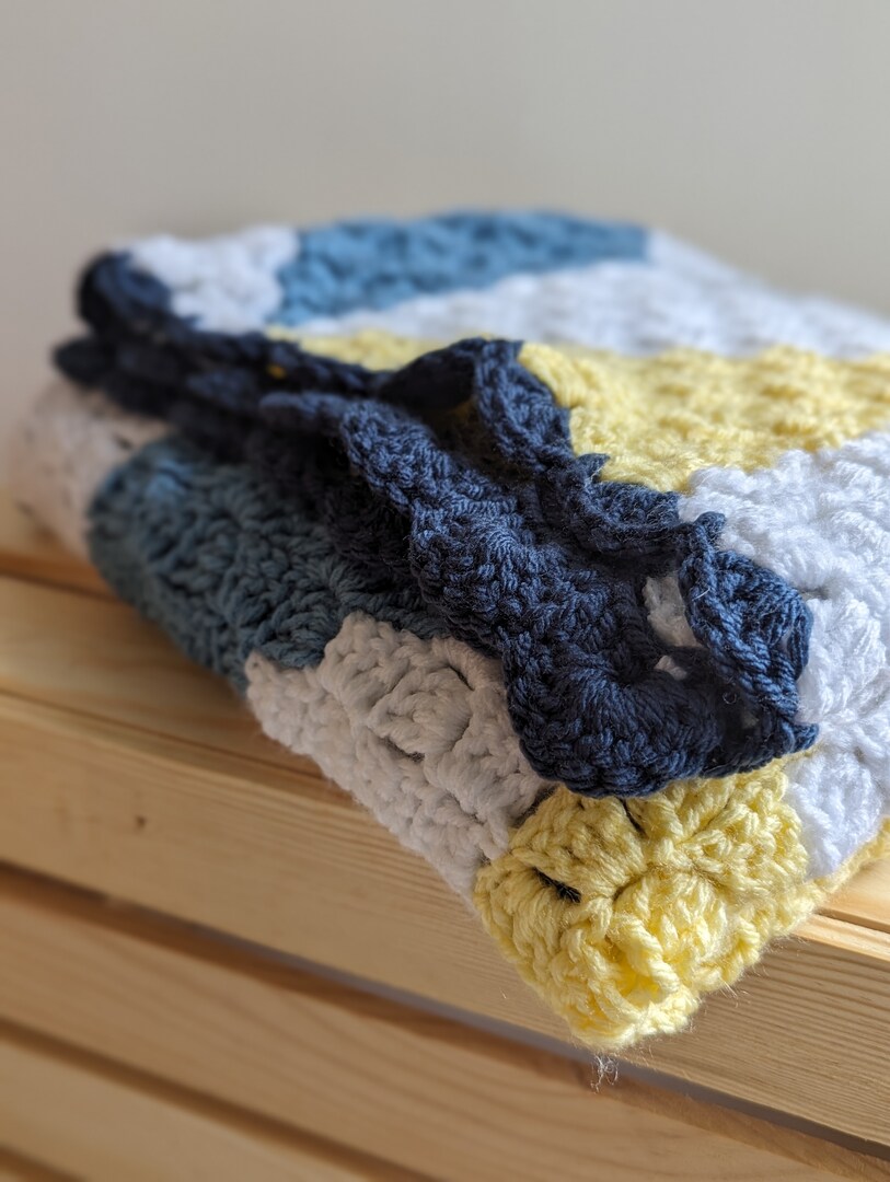 Herringbone Baby Blanket MakerPlace by Michaels - Main Image